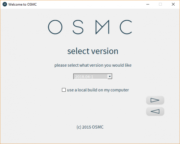 Nainstalujte OSMC pro Raspberry Pi 3