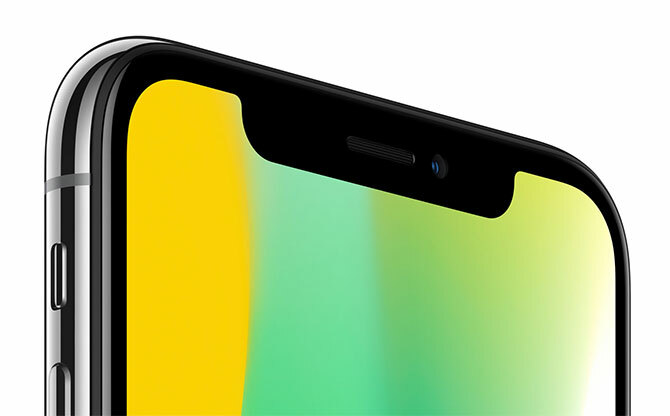 id id iphone x přehledové senzory