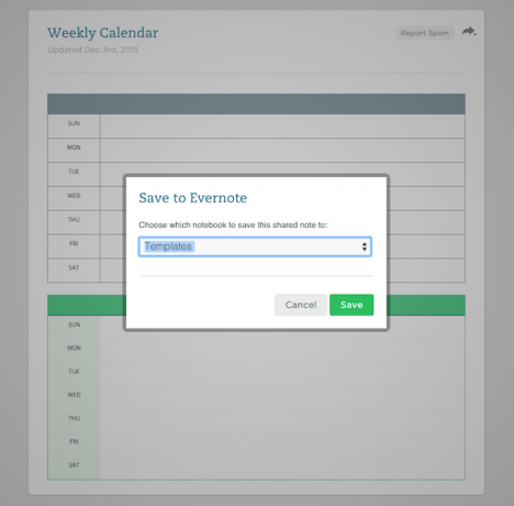 EvernoteCalendar