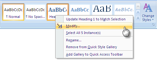 Jak vytvořit obrysy a organizovat dokument v aplikaci MS Word 2007 Outline06