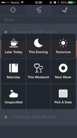 Zdarma Swipes aplikace zjednodušuje váš denní rozvrh pomocí gest a značek připomenutí